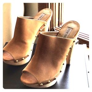 Steve Madden 5in wooden heels